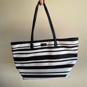 Kate Spade Stripe Tote Purse